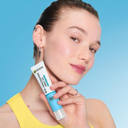 Garnier PureActive BHA+ Niacinamide Daily UV SPF50+ Anti Blemish Fluid 40ml
