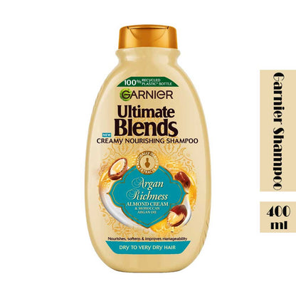 Garnier Ultimate Blends Creamy Nourishing Shampoo Argan Richness 400ml