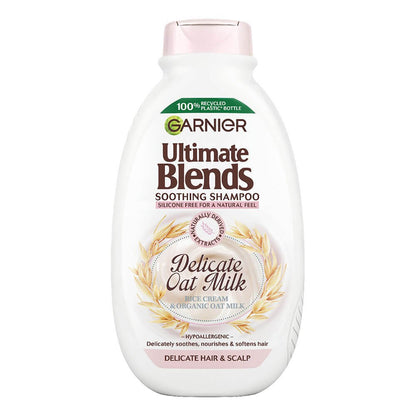 Garnier Ultimate Blends Delicate Oat Milk Soothing Shampoo 400ml