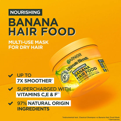 Garnier Ultimate Blends Hair Food Banana Hair Mask 400ml