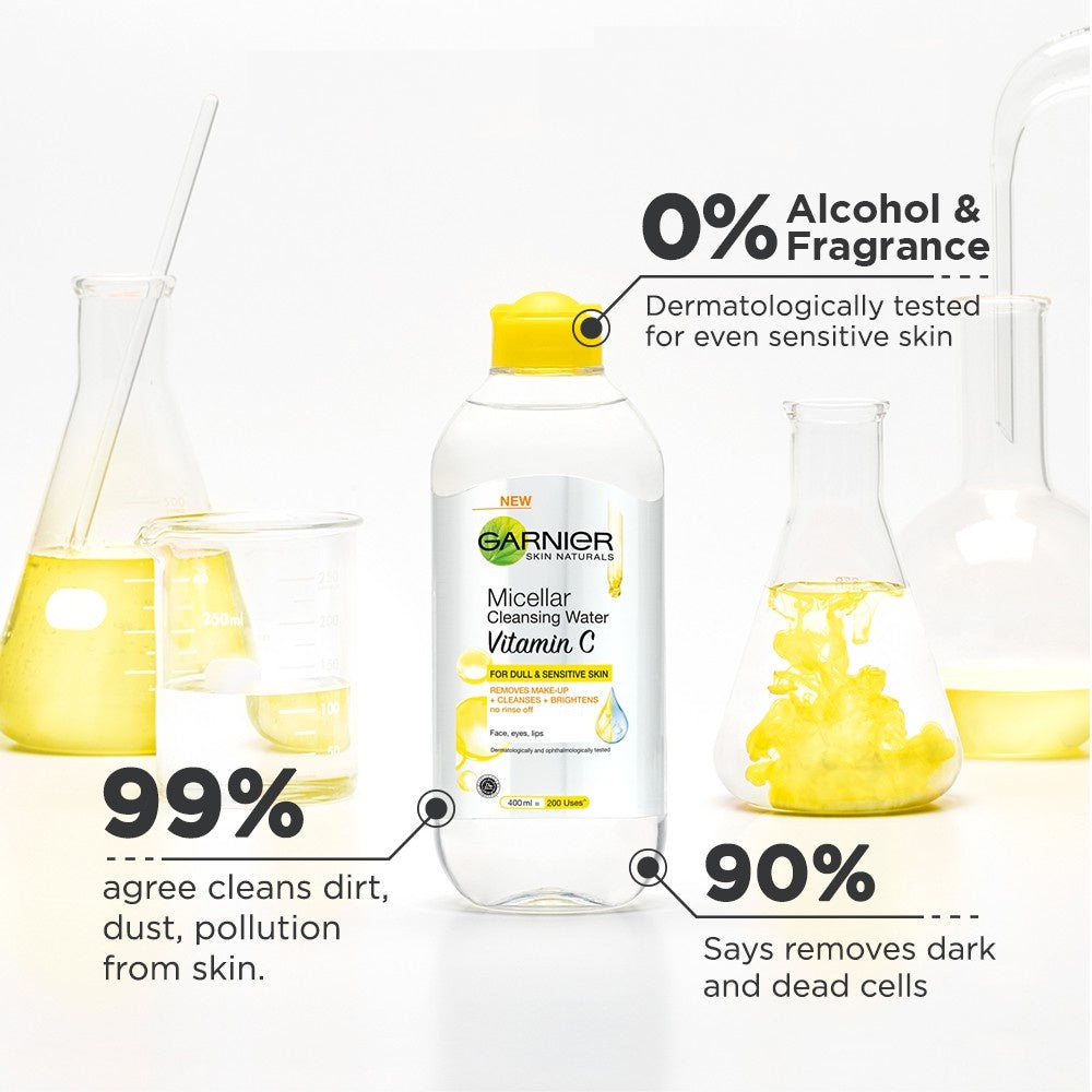 Garnier Vitamin C Micellar Cleansing Water 125ml