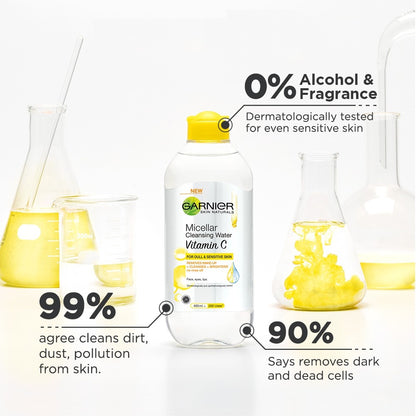 Garnier Vitamin C Micellar Cleansing Water 125ml