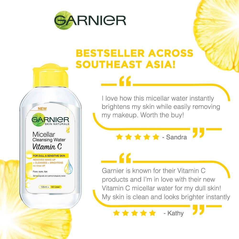 Garnier Vitamin C Micellar Cleansing Water 125ml