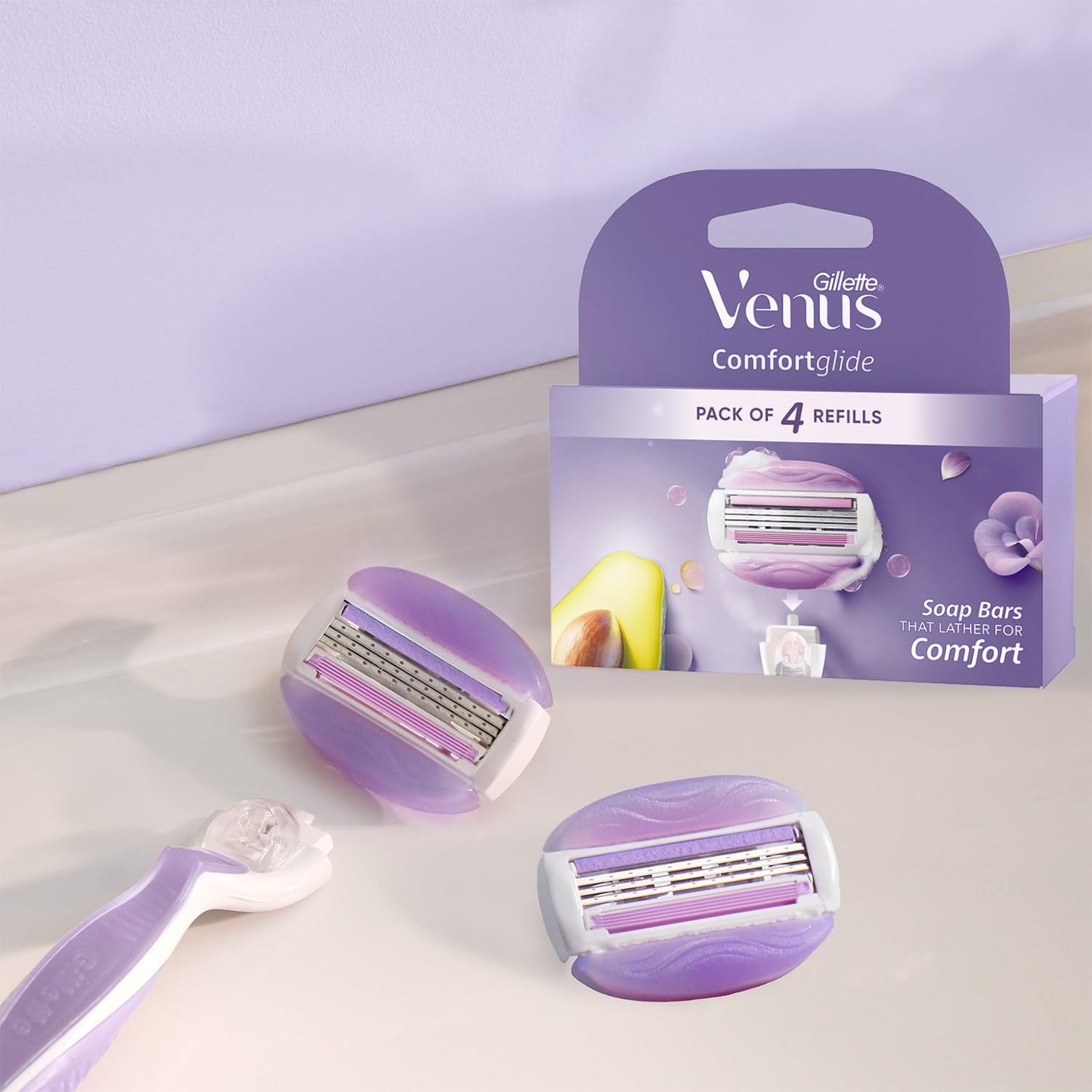 Gillette Venus Comfortglide Razor Hair Removal Razor for Women