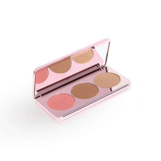 Girlactik Blush Me & Glow Face Palette- Medium