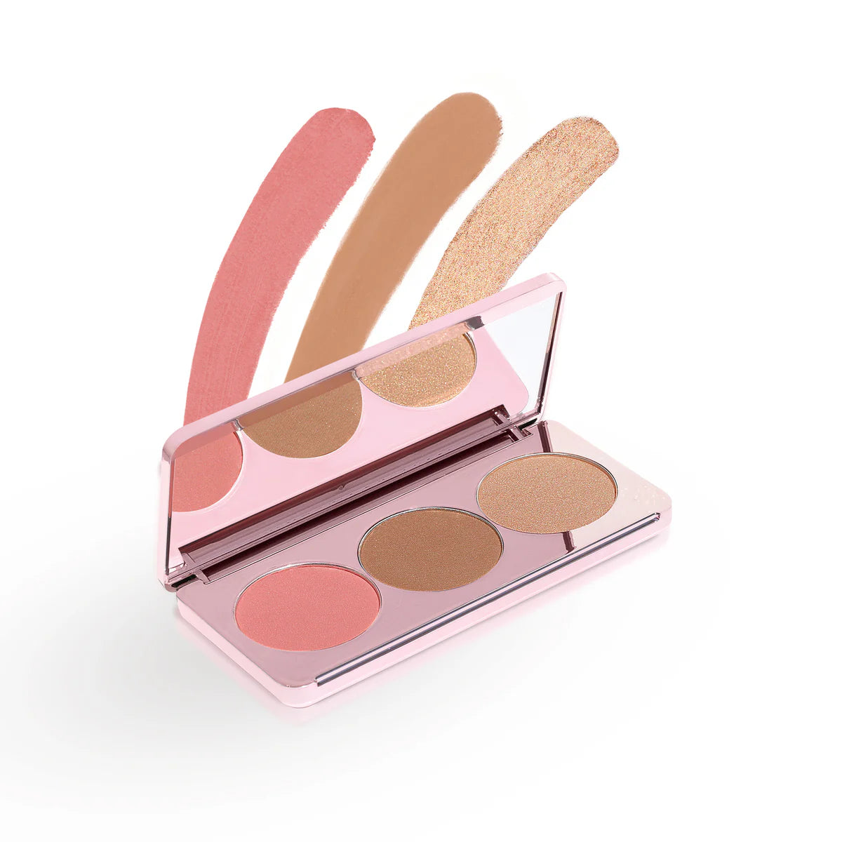 Girlactik Blush Me & Glow Face Palette- Medium