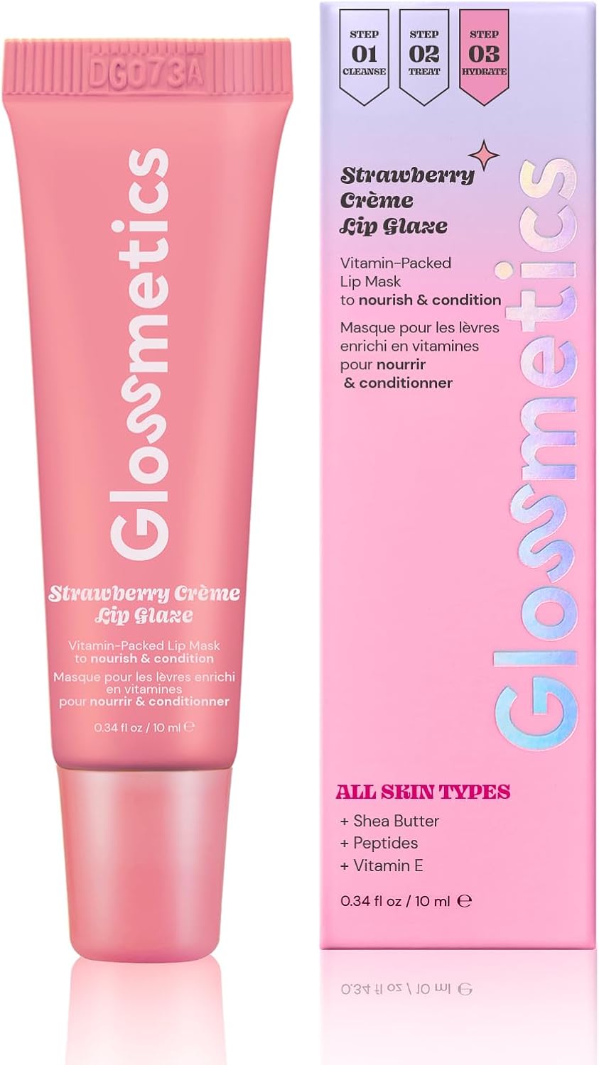 Glossmetics Strawberry Crème Lip Glaze- Pink