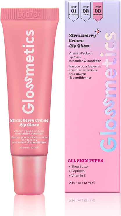 Glossmetics Strawberry Crème Lip Glaze- Pink
