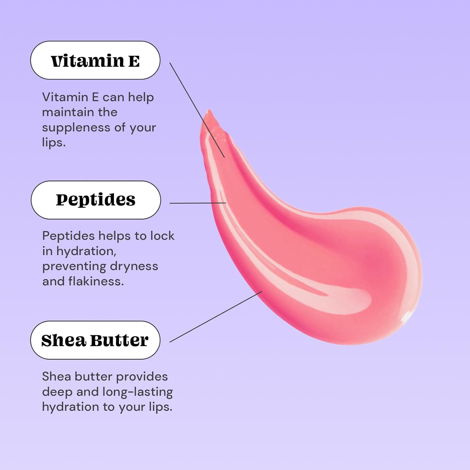 Glossmetics Strawberry Crème Lip Glaze- Pink