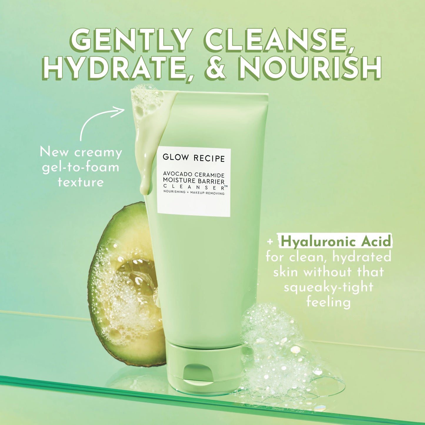 Glow Recipe Avocado Ceramide Moisture Barrier Cleanser 150ml