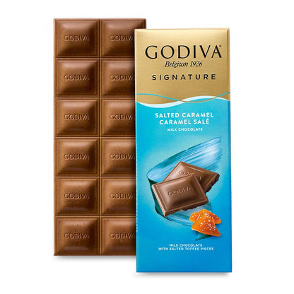 Godiva Signature Salted Caramel Milk Chocolate 90g