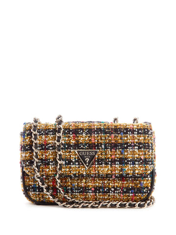 Guess Cessily Card Wallet - Women's Bags in Mocha Multi
