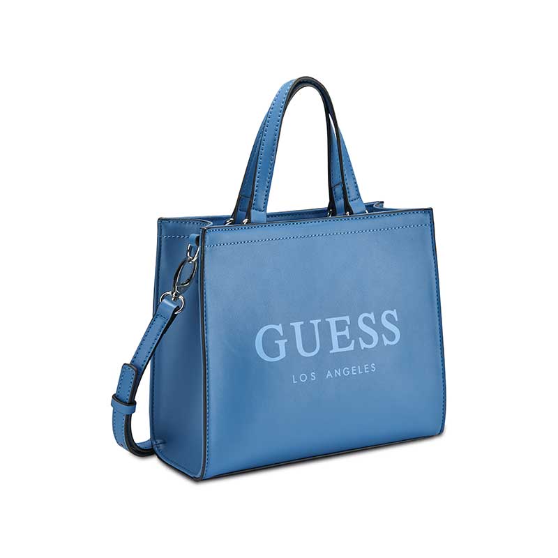 Guess Lindey Mini Tote Bag- Denim