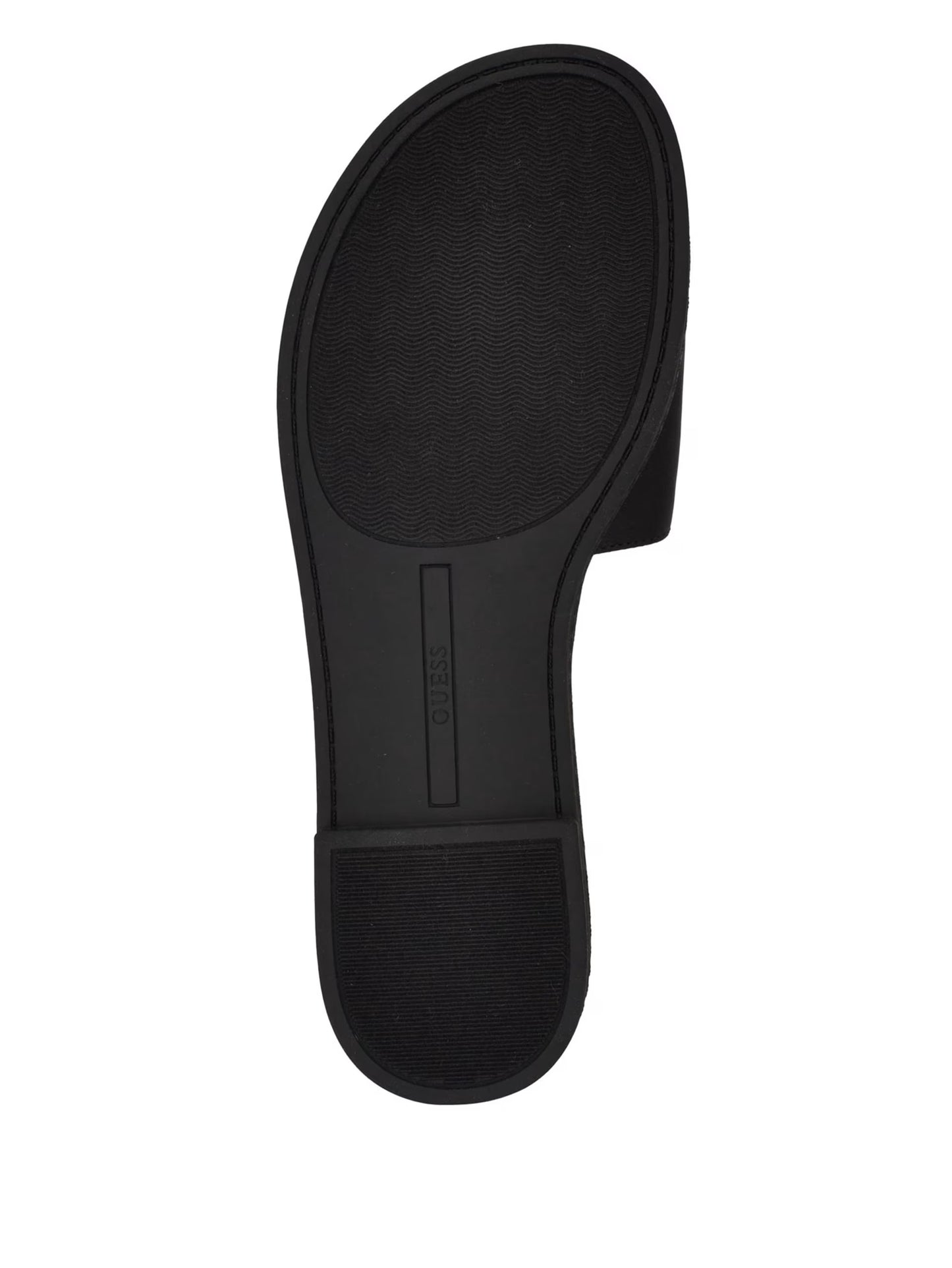 Guess Mirria Embellished Slide Sandals- Black US 7