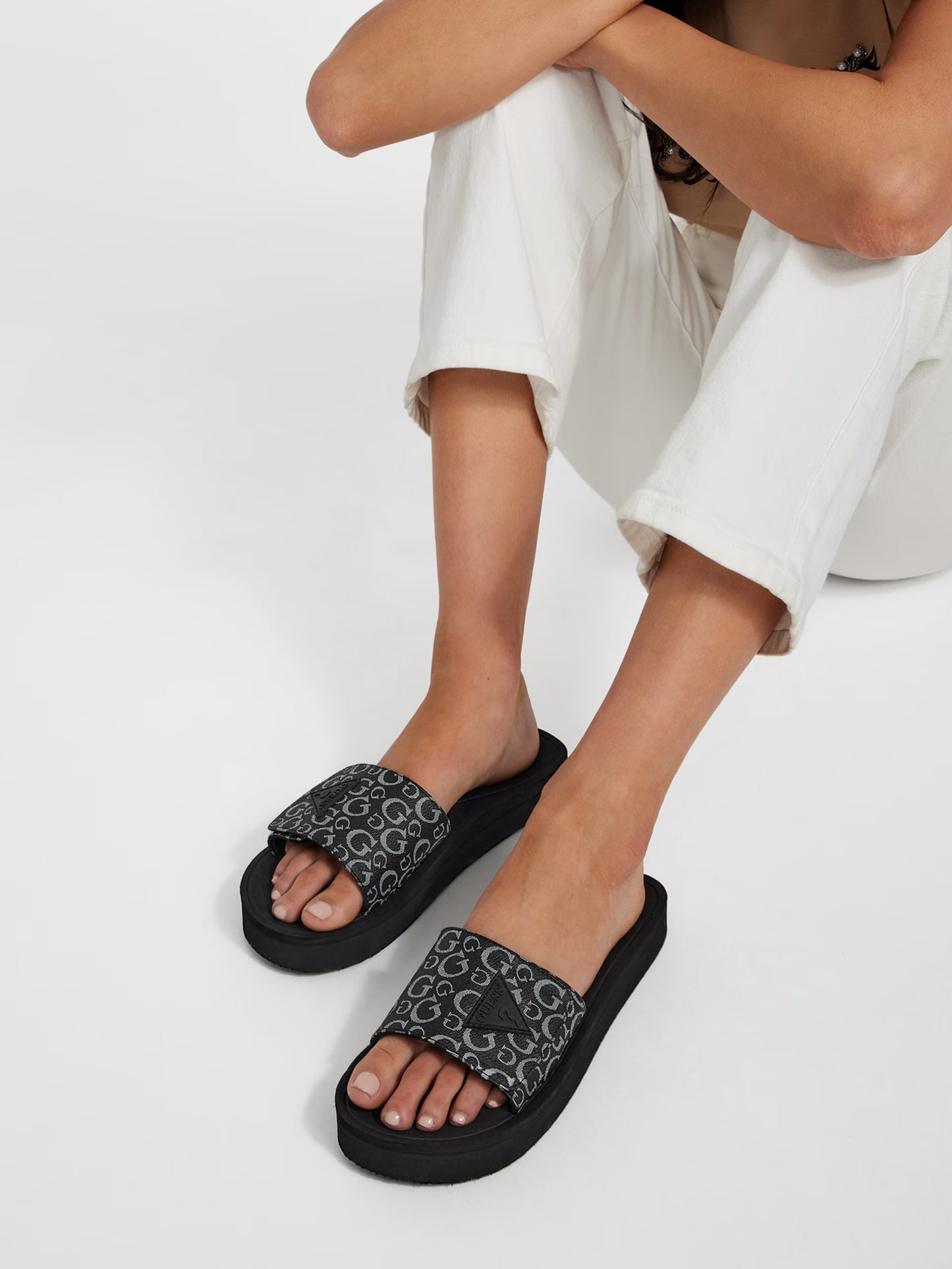 Guess Parties Logo Slides- Black