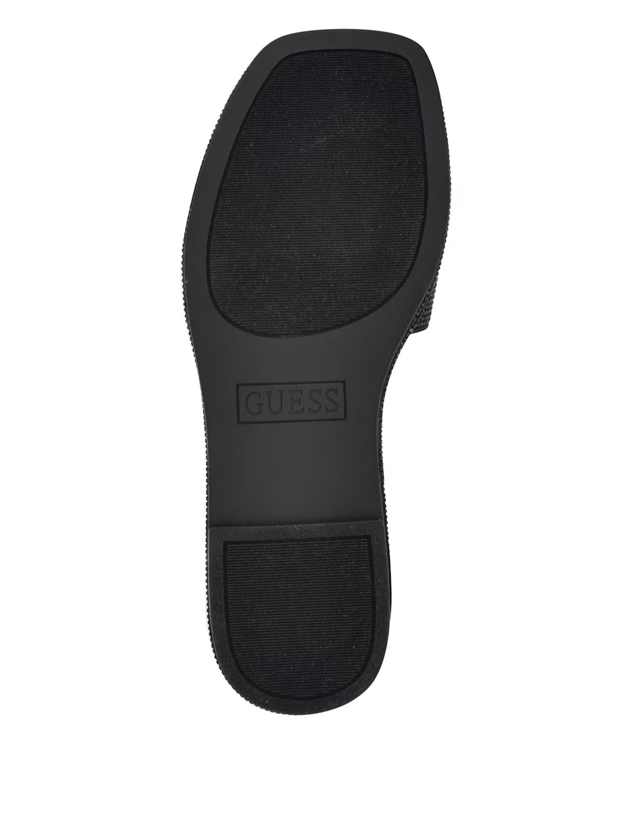 Guess Tahleas Rhinestone Sandals- Black US 7