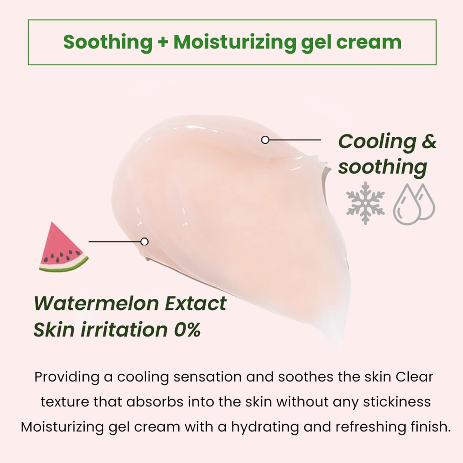 Heimish Watermelon Moisture Soothing Gel Cream 110ml