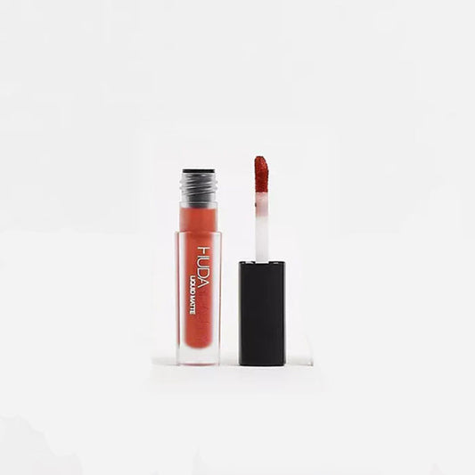 Huda Beauty Lovefest Liquid Matte Liquid Lipstick- Hot Hippie Mini Without Packaging