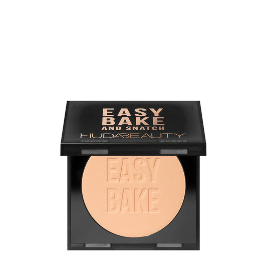 Huda Beauty Easy Bake and Snatch Pressed Powder- Peach Pie