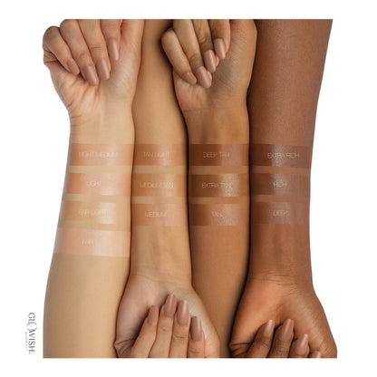 Huda Beauty GloWish Multidew Vegan Skin Tint Foundation- 02 Fair-Light 40ml