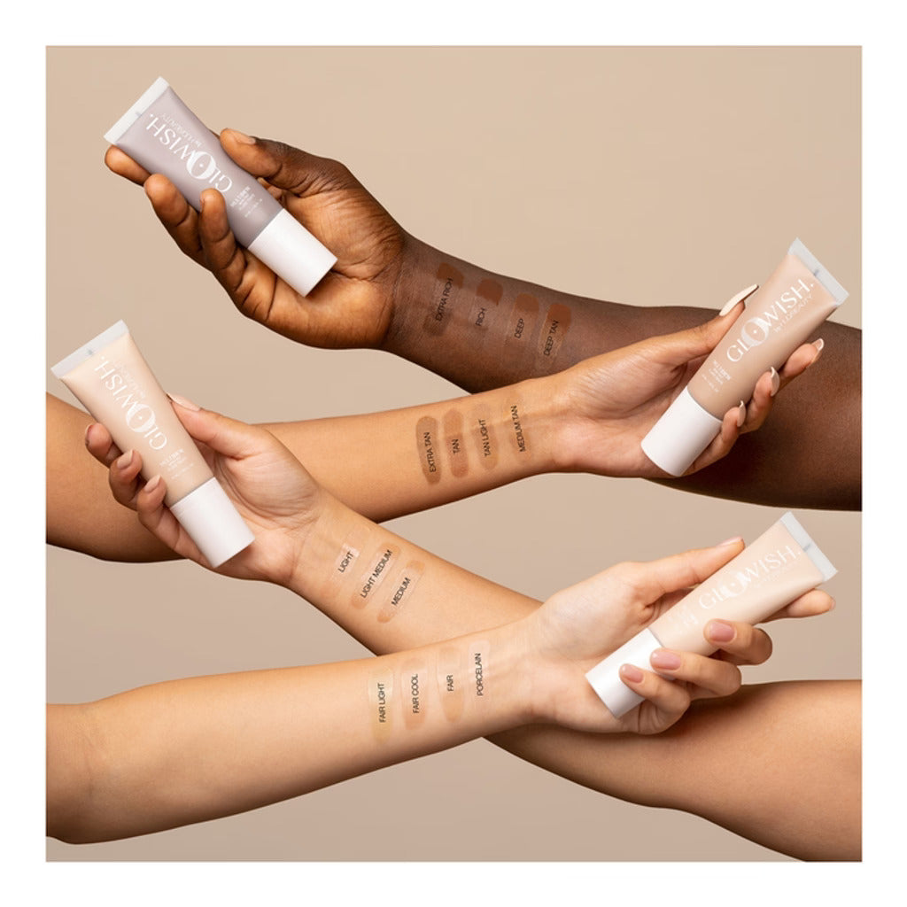 Huda Beauty GloWish Multidew Vegan Skin Tint Foundation 40ml