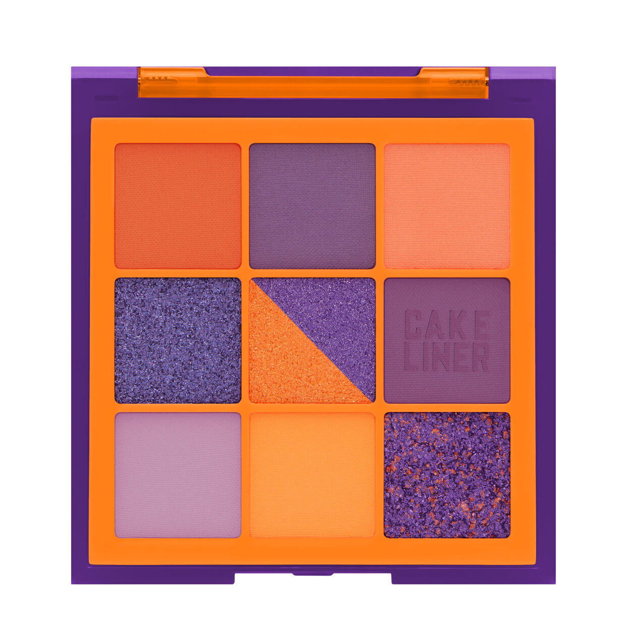 Huda beauty Color Block Orange & Purple Obsessions Palette