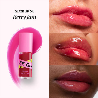 INNBEAUTY Project Glaze Lip Oil- Berry Jam 6ml