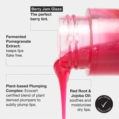 INNBEAUTY Project Glaze Lip Oil- Berry Jam 6ml