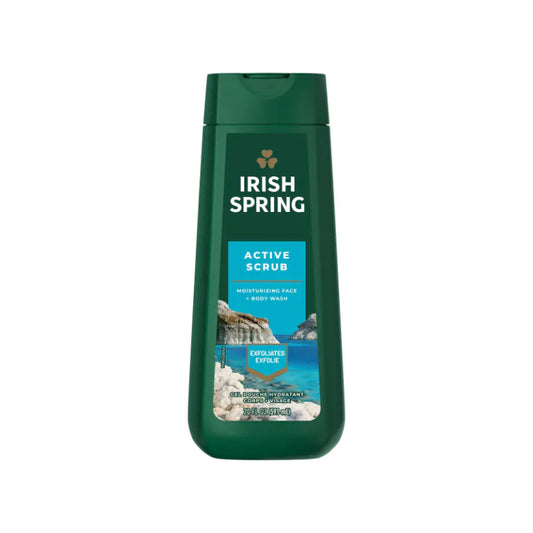 Irish Spring Active Scrub Exfoliating Body Wash 591ml