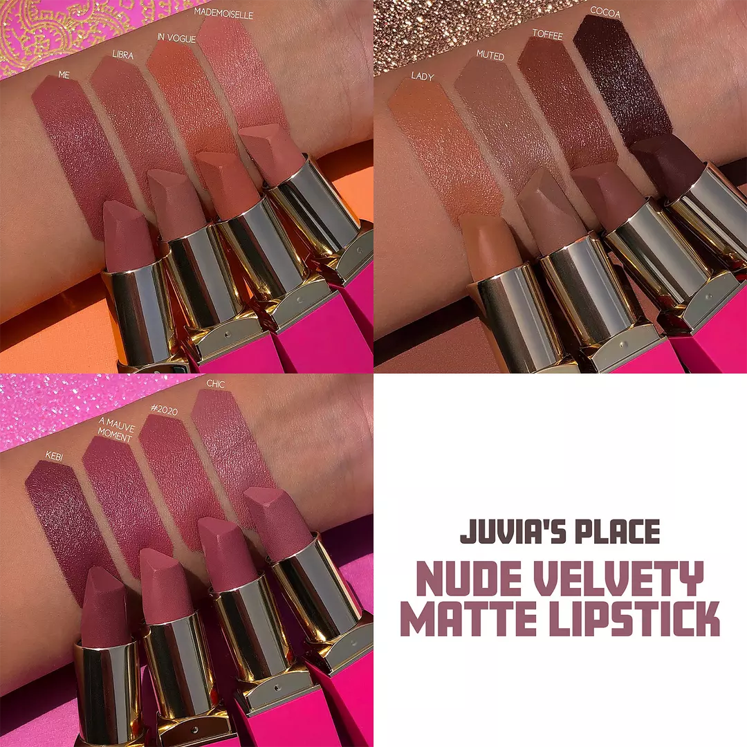 Juvia's Place The Nude Velvety Matte Lipstick- Libra 4g