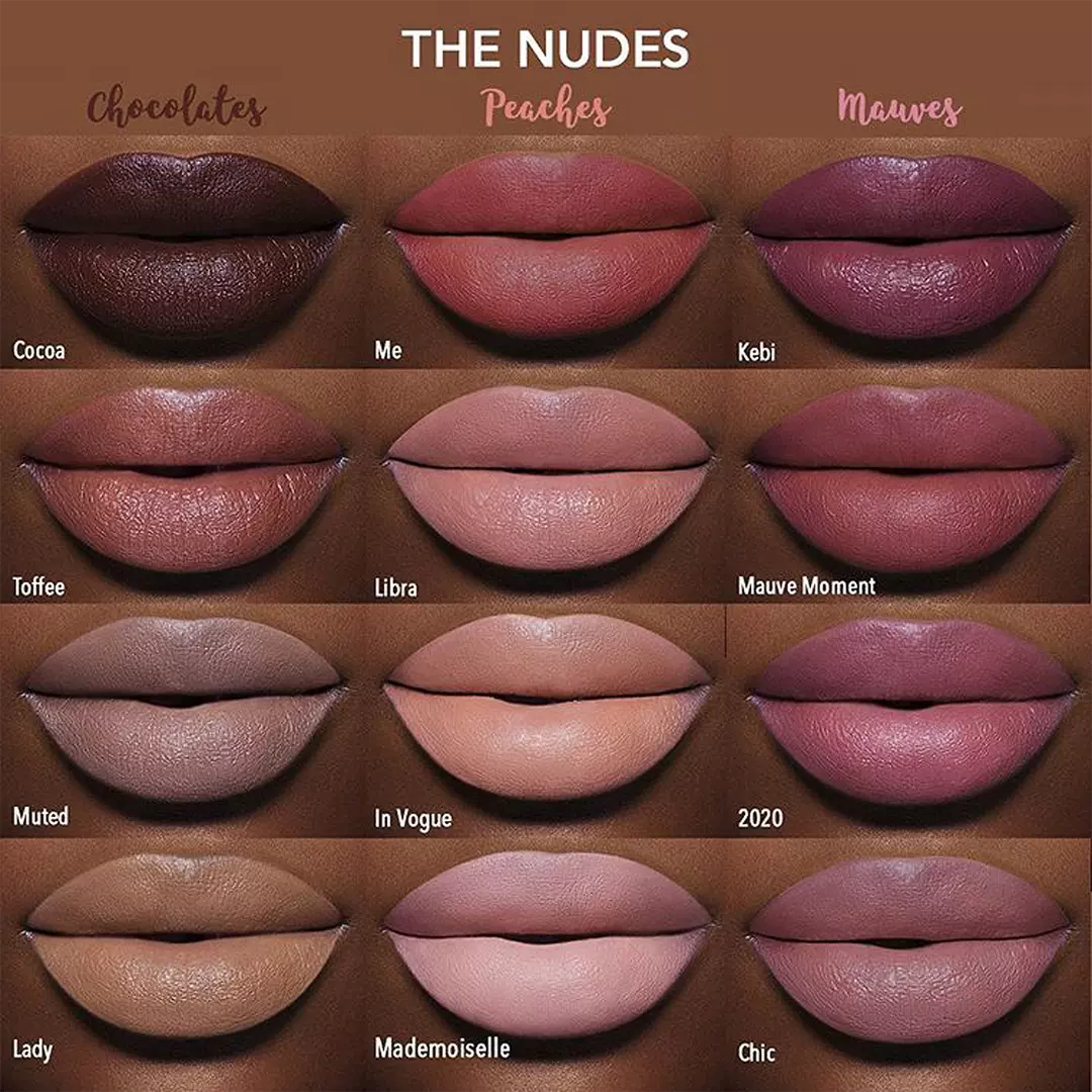 Juvia's Place The Nude Velvety Matte Lipstick- Me 4g