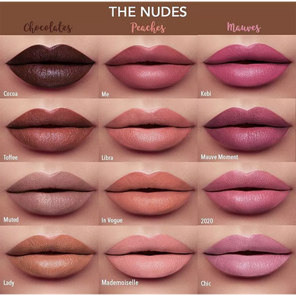 Juvia's Place The Nude Velvety Matte Lipstick- Toffee 4g