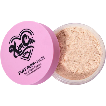 Kimchi Chic Beauty Puff Puff Pass Set & Bake Powder - 03 Translucent