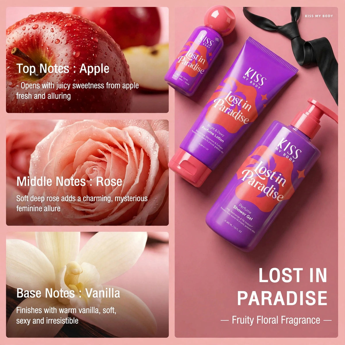 Kiss My Body Eau De Toilette Lost In Paradise 80ml