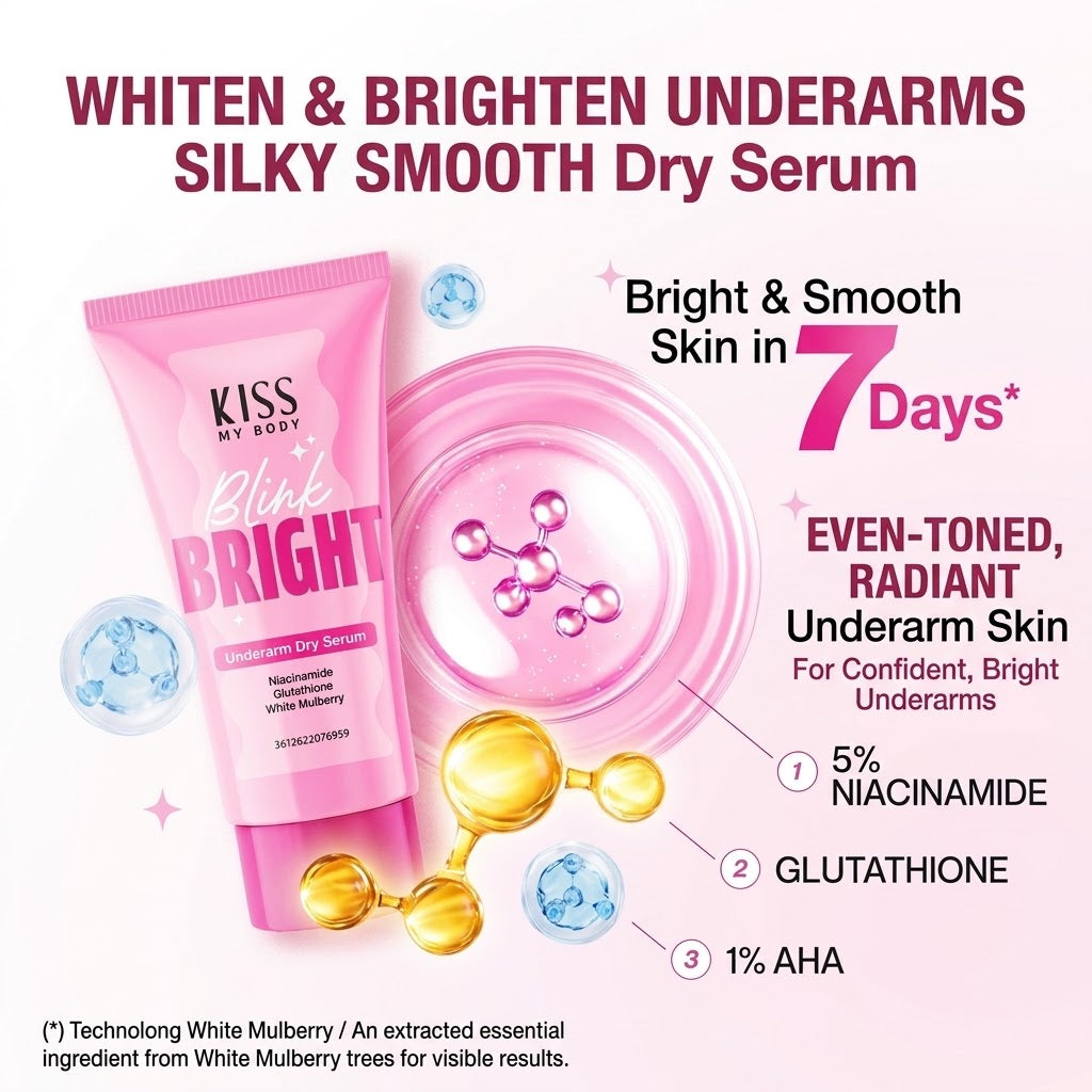 Kiss My Body Underarm Dry Serum Blink Bright 45g