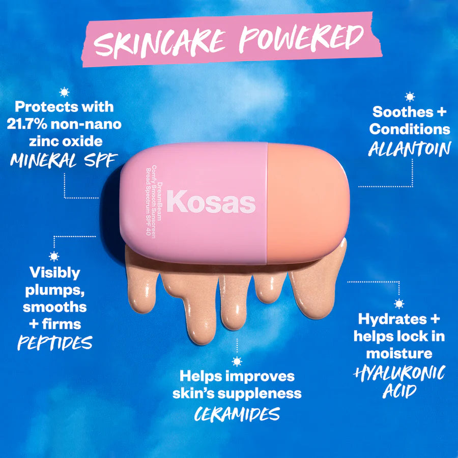 Kosas DreamBeam Comfy Smooth Mineral Sunscreen 15ml