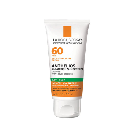 LA Roche-Posay Anthelios Clear Skin Oil Free Sunscreen SPF60, 50ml