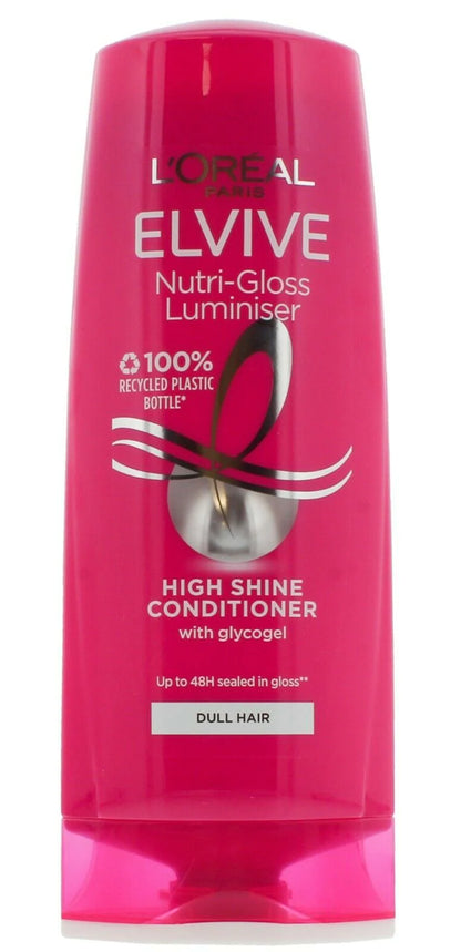 L'OREAL PARIS Elvive Nutri-Gloss Luminiser High Shine Conditioner 400ml