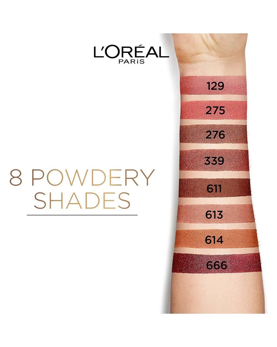 L'Oreal Color Riche Classic Intense Volume Matte Lipstick- 611 Naked Hawthorn