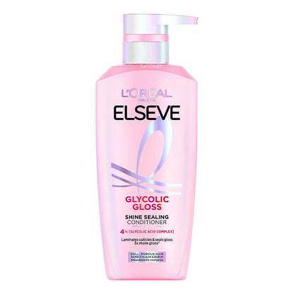 L'Oreal Elseve Glycolic Gloss Shine Sealing Conditioner 375ml