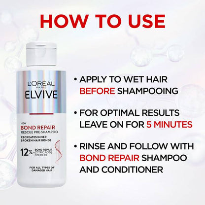 L'Oreal Elvive Bond Repair Pre-Shampoo Treatment 200ml