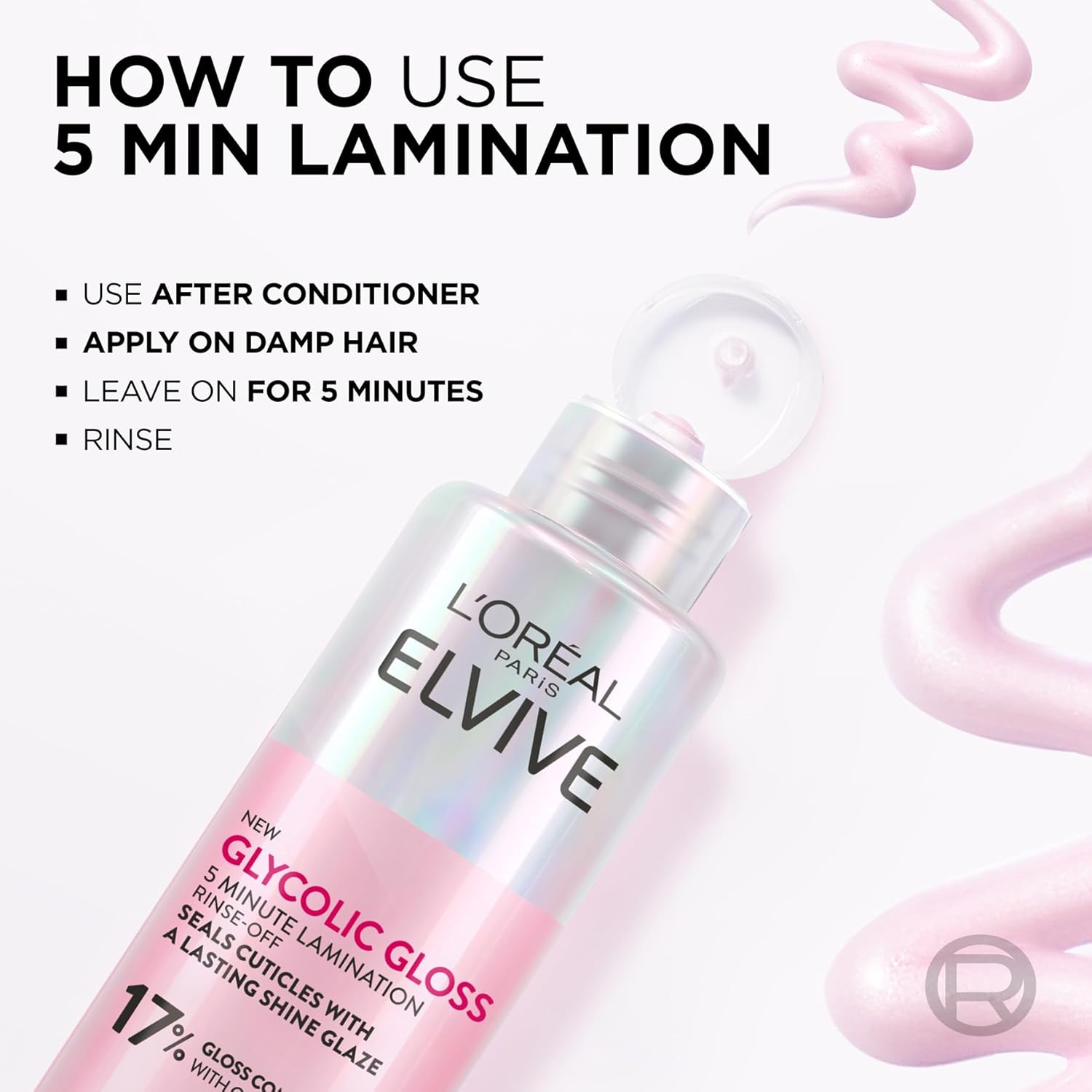 L'Oreal Elvive Glycolic Gloss 5 Minute Lamination 200ml