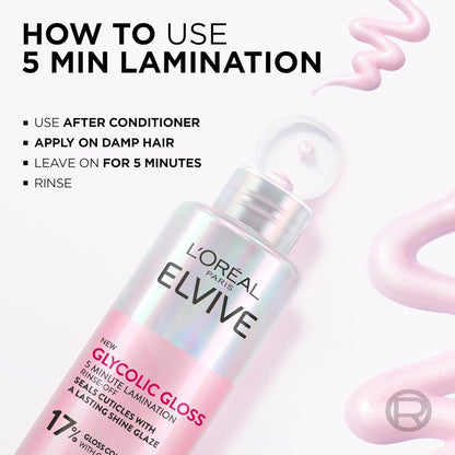 L'Oreal Elvive Glycolic Gloss 5 Minute Lamination 200ml