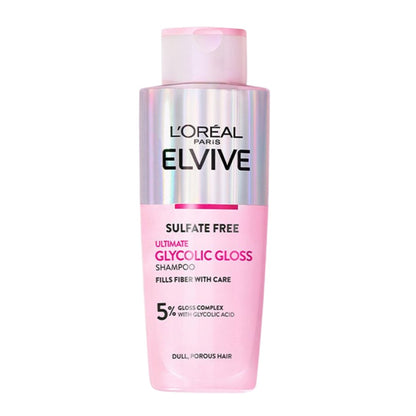 L'Oreal Elvive Glycolic Gloss Ultimate Shampoo for Dull Hair 200ml