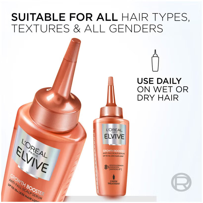 L'Oreal Elvive Growth Booster Anti-Fall Scalp Serum 102ml