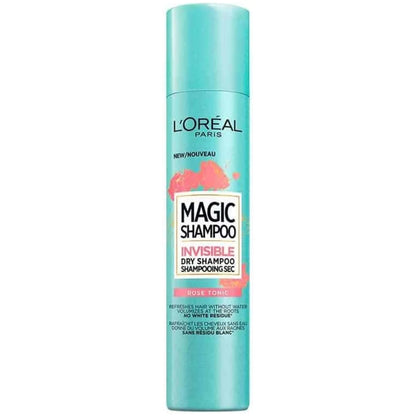 L'Oreal Paris Magic Shampoo Rose Tonic Invisible Dry Shampoo 200ml