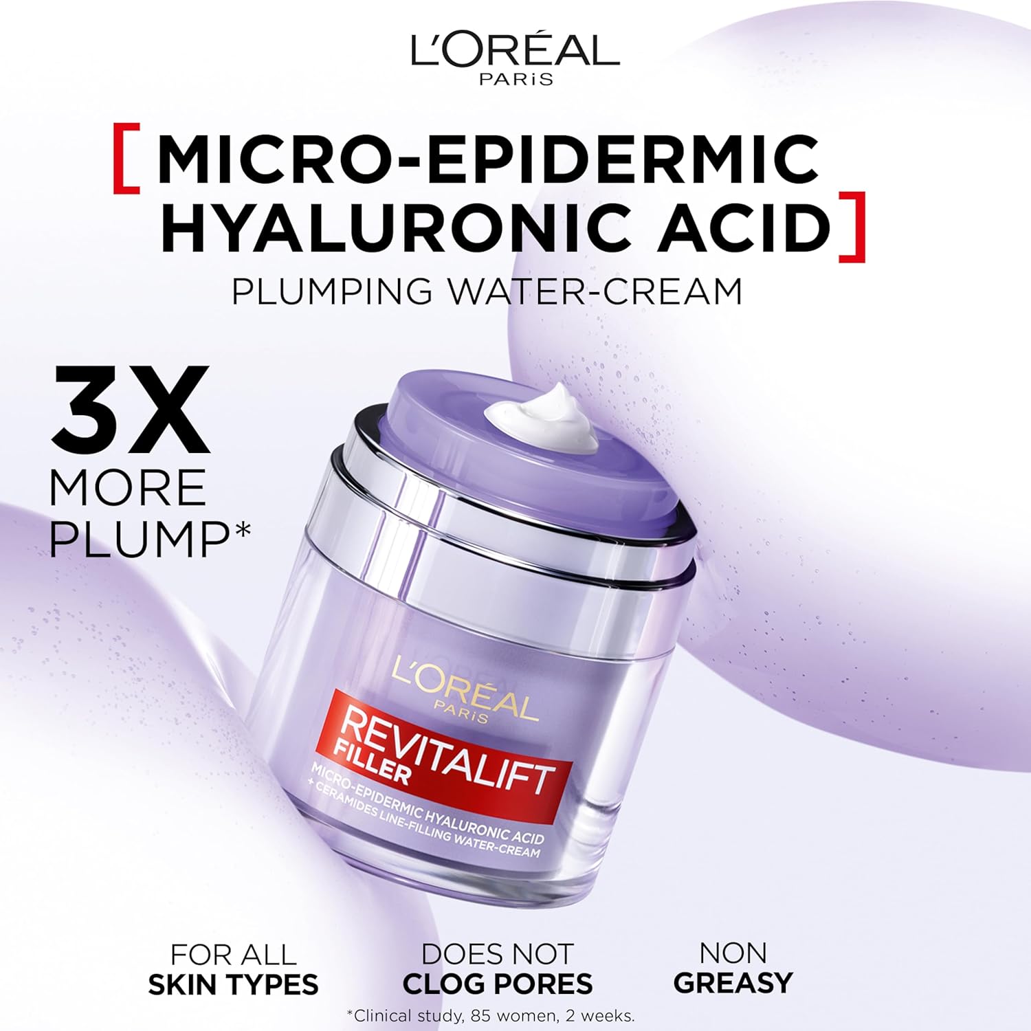 L'Oreal Paris Revitalift Filler Plumping Water Cream 50ml
