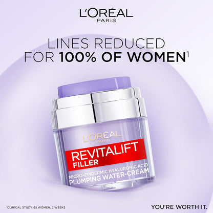 L'Oreal Paris Revitalift Filler Plumping Water Cream 50ml