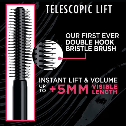 L'Oreal Paris Telescopic Lift Washable Mascara-Black