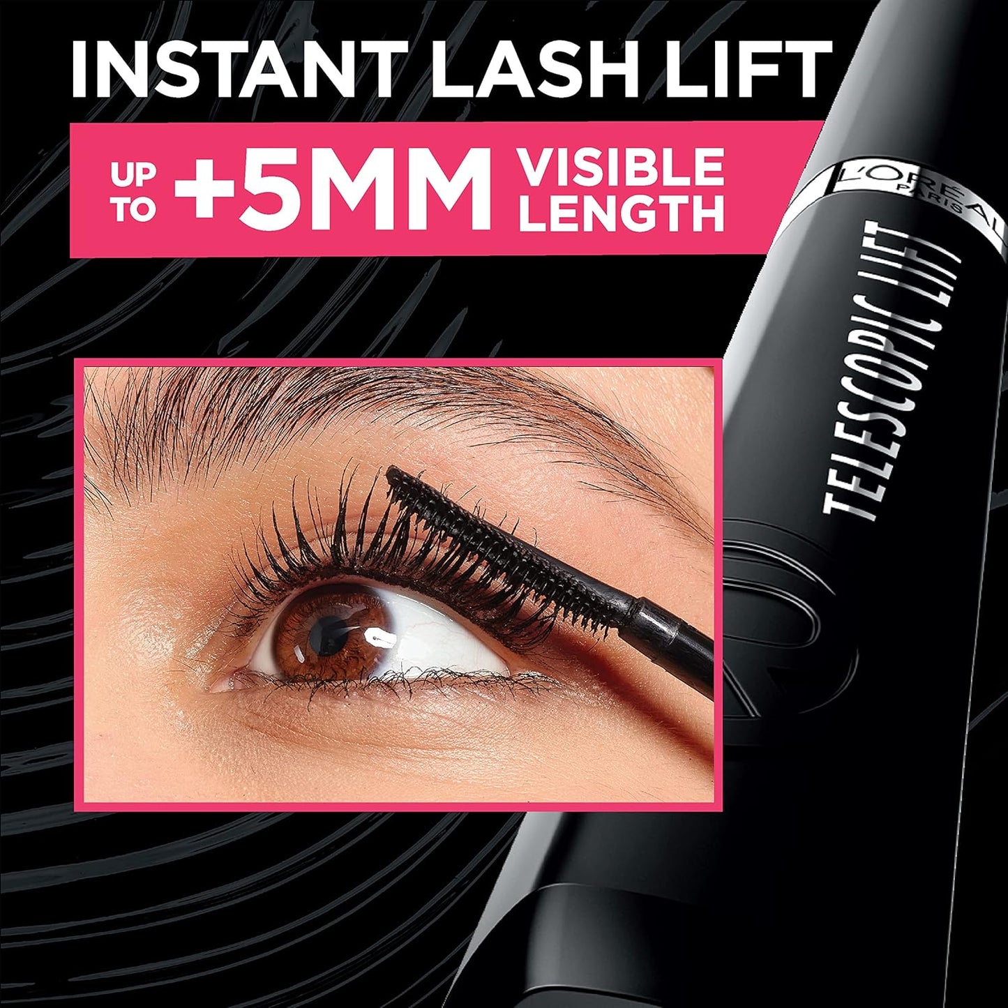 L'Oreal Paris Telescopic Lift Washable Mascara-Black